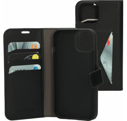 Classic Wallet Case Apple iPhone 15 Black     Mobiparts