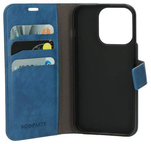 Classic Wallet Case Apple iPhone 15 Pro Blue     Mobiparts