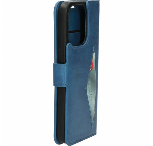 Classic Wallet Case Apple iPhone 15 Pro Blue     Mobiparts