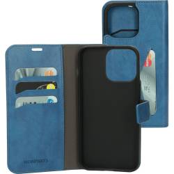Classic Wallet Case Apple iPhone 15 Pro Max Blue  Mobiparts