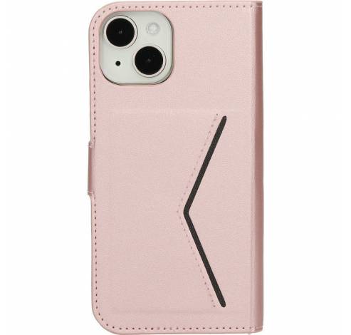 Classic Wallet Case Apple iPhone 15 Pink    Mobiparts