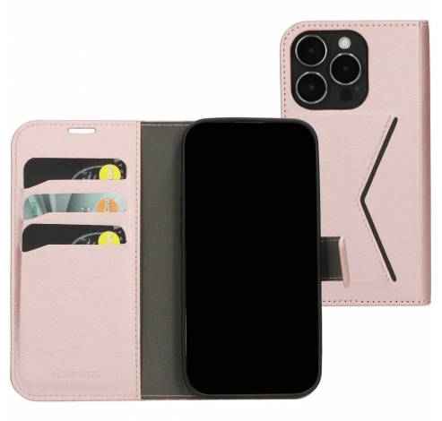 Classic Wallet Case Apple iPhone 15 Pro Pink  Mobiparts