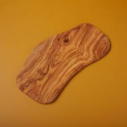 Serveerplank olive wood natural shape large	 