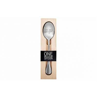One Message Spoon Giftset: 1x Get Well S-p-oon 