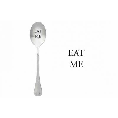 One Message Spoon Set6 Eat Me   ONE MESSAGE SPOON