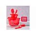 Colour Kitchen Giftbox The World Is Beautiful 12x10xh6,2cm Rood 