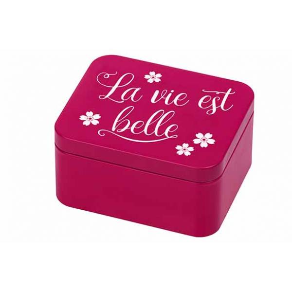 Colour Kitchen Giftbox La Vie Est Belle 12x10xh6,2cm Granita 