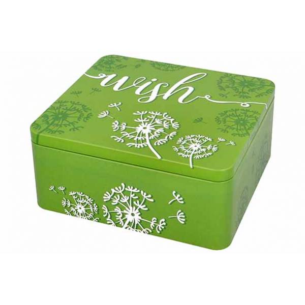 Colour Kitchen Giftbox Wish 21x19xh9cm Groen 