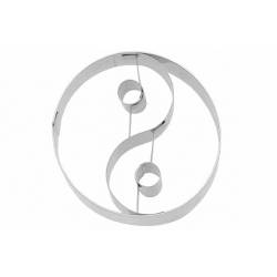 Koekjesvorm Yin Yang 2,5x6xh6cm  