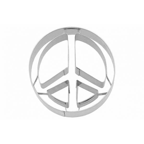 Koekjesvorm Peace 2,5x6xh6cm  