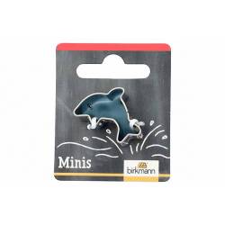 Mini Koekjesvorm Dolfijn 2,8cm  
