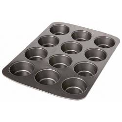 Easy Baking Bakplaat Voor 12 Muffins D7cm 37x26x3,5cm - Non-stick 