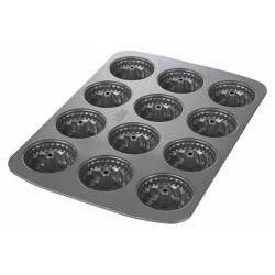 Easy Baking Bakplaat Voor 12 Mini-cakes Tulband D7cm - 37x26x3cm 