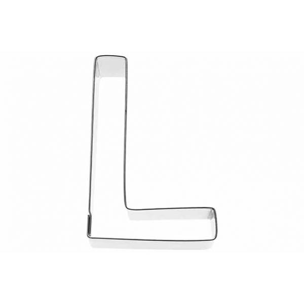 Koekjesvorm Letter L 6cm  