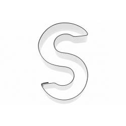 Koekjesvorm Letter S 6cm  