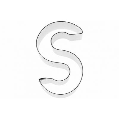 Koekjesvorm Letter S 6cm  