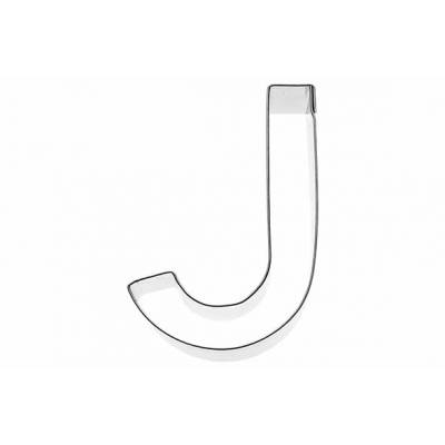 Koekjesvorm Letter J 6cm  