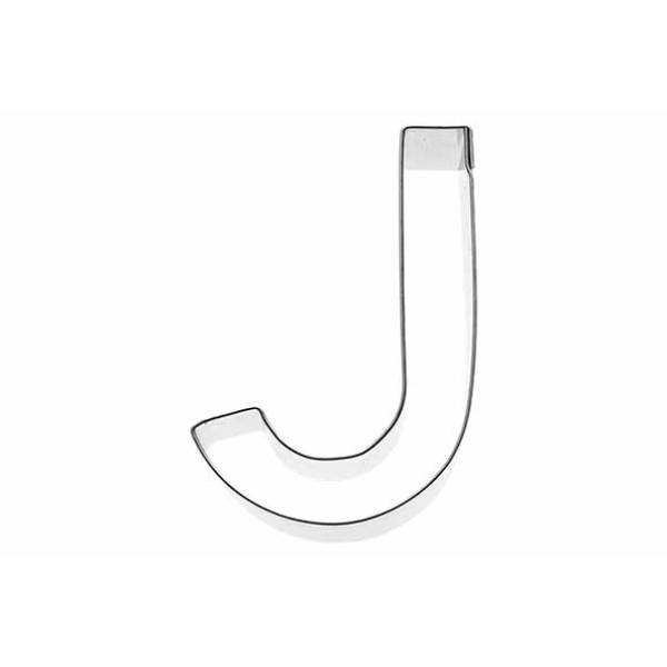Koekjesvorm Letter J 6cm  