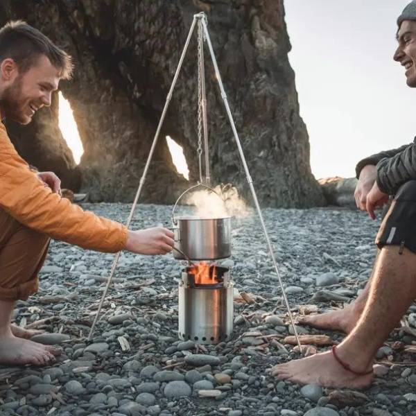Campfire draagbaar kooktoestel uit rvs 