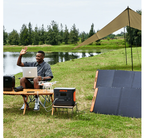 SolarSaga 200W monokristallijn zonnepaneel  Jackery