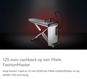 Miele Fashion Master: €125 cashback
