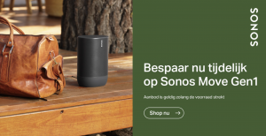 Sonos: Bespaar nu op Sonos Move Gen1