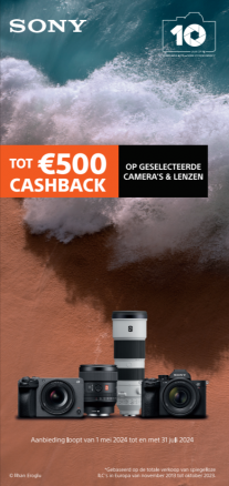 Sony Summer Promo: Tot €500 cashback